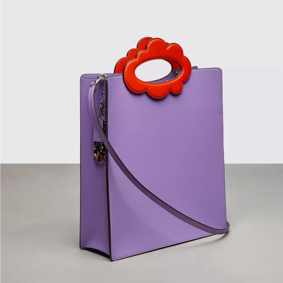 NWT COACH COACHTOPIA LEATHER CLOUD TOTE - Picture 5 of 12